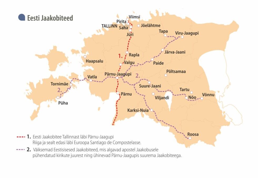 Eesti Jaakobitee Sõprade Selts võeti Rooma palverännutee liikmeks